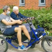 tandem bike riding Activities for our Care Home Residents to enjoy at Penylan House Nursing Home